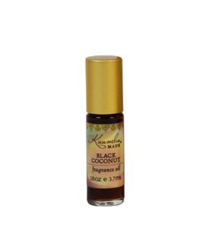 Black coconut fragrance oil bottle