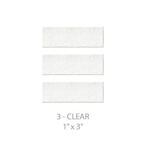 Silagen Silicone Gel Sheeting Scar Strips 3 Clear 1x3
