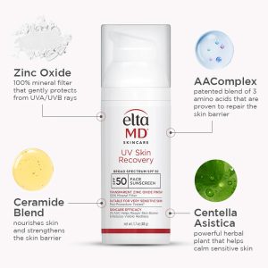 EltaMD UV Skin Recovery SPF 50 Untinted ingredients