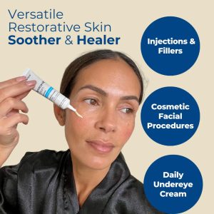 VitaMedica Arnica + Vitamin K Cream model applying on face