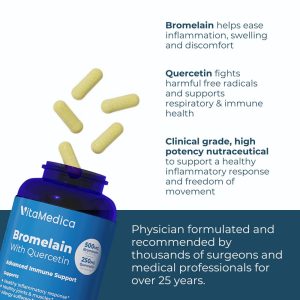 VitaMedica Bromelain with Quertin benefits