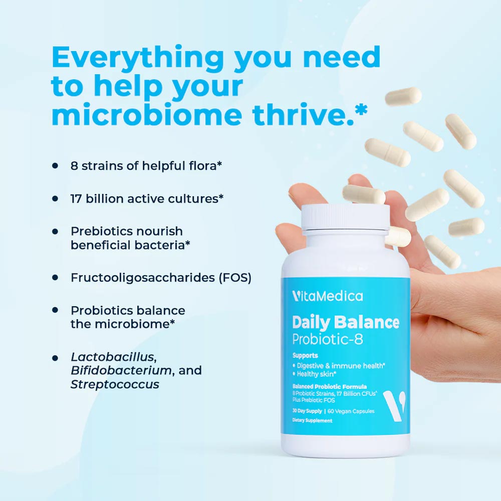 VitaMedica Daily Balance Probiotics benefits
