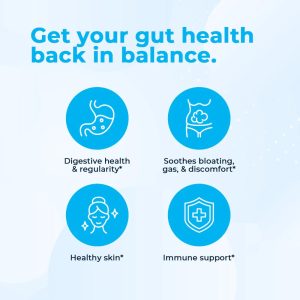 VitaMedica Daily Balance Probiotics gut balance bullet points