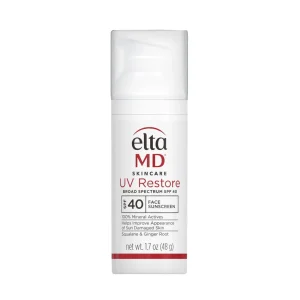 EltaMD Restore Untinted sunscreen bottle