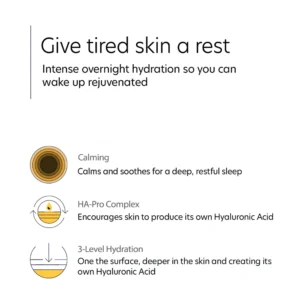 PCA Hyaluronic Acid Overnight Mask benefits