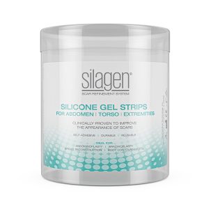 Silagen Silicone Gel Sheeting Abdominal Strips Jar