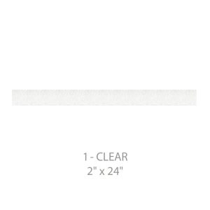 Silagen Silicone Gel Sheeting Abdominal Strip 2"x4" clear