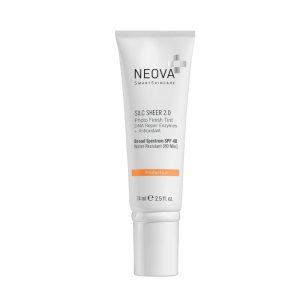 Neova Silc Sheer 2.0 Sunscreen tube