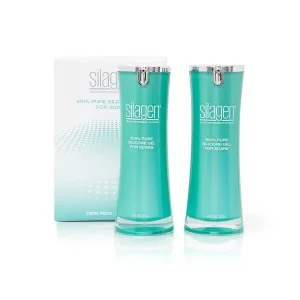 Silagen 100% Pure Silicone Gel (1 oz / 30g) for Scar Treatment - Twin Pack
