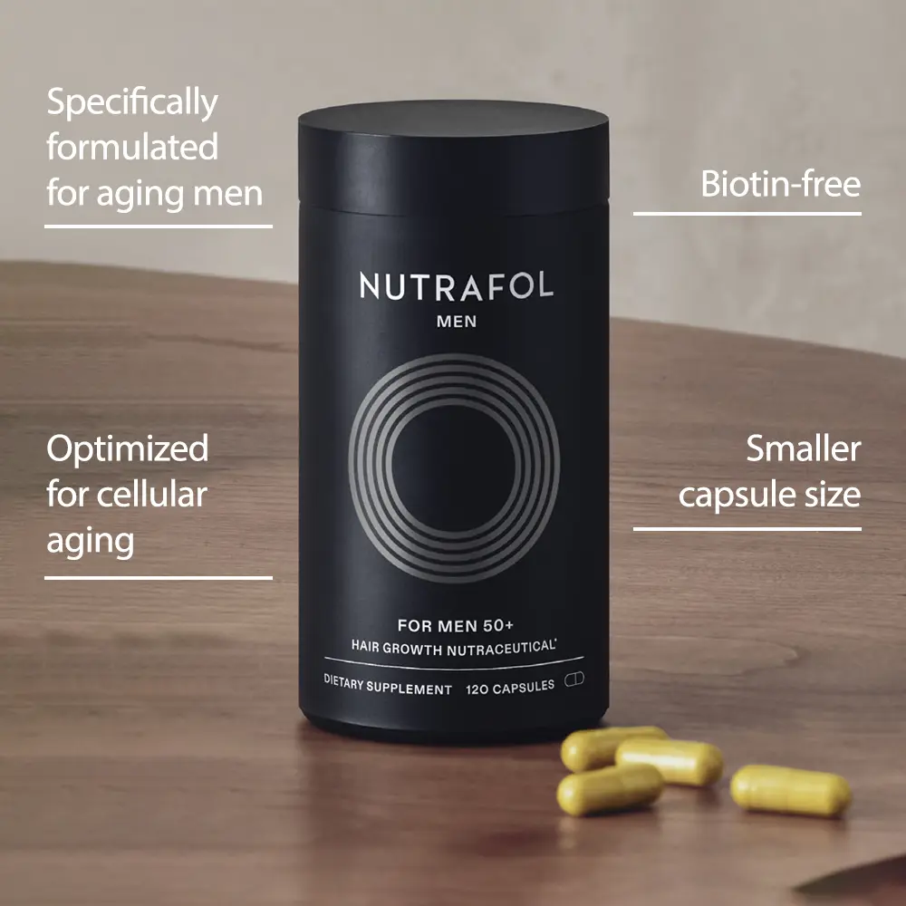 Nutrafol Hair Growth Supplements 3 Month Pack for Men 50+ - Image 4